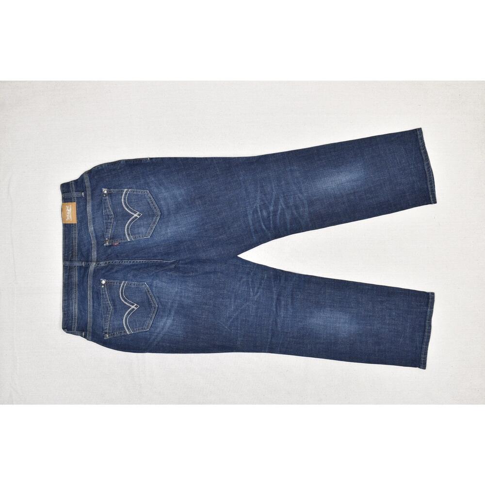Levi's Women's Blue 505 Straight Leg Jeans Plus Size 16W Defined Waist - Picture 4 of 8